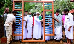 എസ്ഡിപിഐ മമ്പുറം തങ്ങള്‍ സ്‌നേഹ ഭവനത്തിന് കട്ടില വെച്ചു