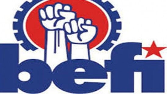 ബാങ്കിങ് മേഖലയിലെ ശമ്പളപരിഷ്കരണം കമ്പോളനിയമങ്ങള്ക്ക് അനുസൃതമായി മാറ്റിയെഴുതപ്പെടുന്നു: ബെഫി ബാങ്കിങ് മേഖലയിലെ ശമ്പളപരിഷ്കരണം കമ്പോളനിയമങ്ങള്ക്ക് അനുസൃതമായി മാറ്റിയെഴുതപ്പെടുന്നു: ബെഫി