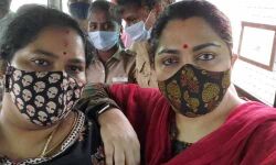 തോല്‍ തിരുമാവലവന്റെ മനുസ്മൃതി പരാമര്‍ശം: പ്രതിഷേധ പരിപാടിക്ക് പുറപ്പെട്ട ഖുഷ്ബു അറസ്റ്റില്‍