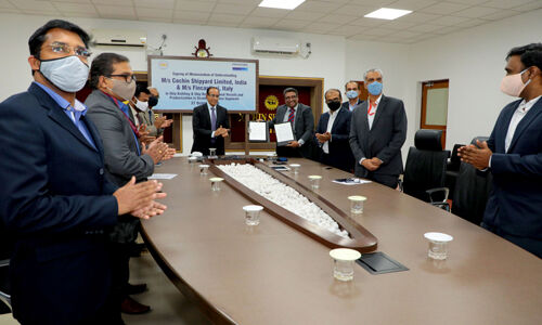 കപ്പല്‍ നിര്‍മാണ രംഗത്ത് കൊച്ചി കപ്പല്‍ശാലയും ഇറ്റാലിയന്‍ കമ്പനി ഫിന്‍കന്‍ത്യേറിയും കൈകോര്‍ക്കുന്നു