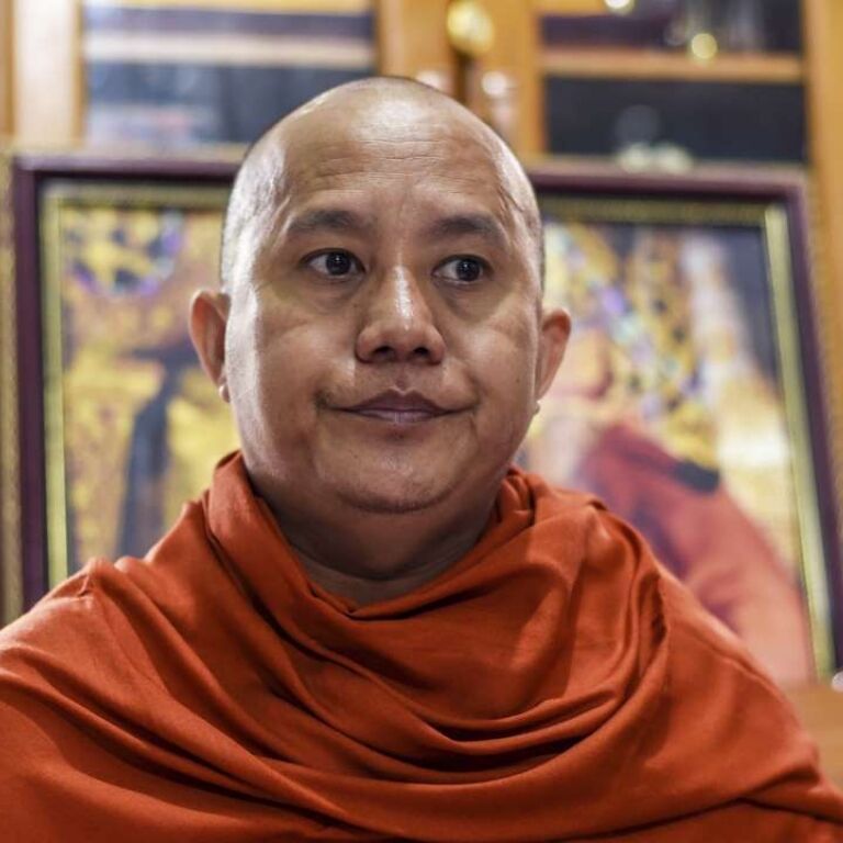 മ്യാന്‍മറിലെ രക്തദാഹിയായ സന്യാസി അഷിന്‍ വിരാതു കീഴടങ്ങി