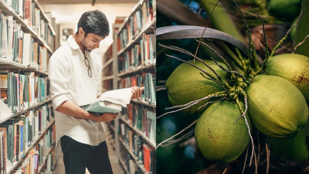 കൊവിഡ് കാലത്ത് ഫീസടവ് മുടങ്ങി; തേങ്ങയായാലും മതിയെന്ന് കോളജ് അധികൃതര്‍