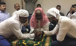 കൊവിഡ് കാരണം നാട്ടിലെത്താനായില്ല; നിശ്ചയിച്ച വിവാഹം സൗദിയില്‍വച്ച് നടത്തി മലയാളി കുടുംബം