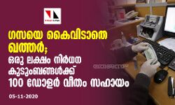 ഗസയെ കൈവിടാതെ ഖത്തര്‍; ഒരു ലക്ഷം നിര്‍ധന കുടുംബങ്ങള്‍ക്ക് 100 ഡോളര്‍ വീതം സഹായം