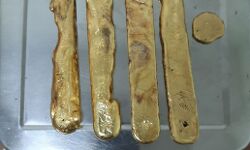 കണ്ണൂര്‍ വിമാനത്താവളത്തില്‍നിന്ന് 76.63 ലക്ഷം രൂപയുടെ സ്വര്‍ണം പിടികൂടി