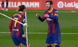 അഞ്ചടിച്ച് ബാഴ്‌സ; മെസ്സിക്ക് ഡബിള്‍; പ്രീമിയര്‍ ലീഗില്‍ യുനൈറ്റഡിന് ജയം