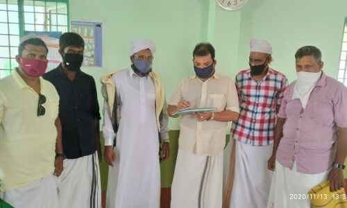 പിന്നോക്ക സംവരണ അട്ടിമറിക്കെതിരേ ഒപ്പ് ശേഖരണം പിന്നോക്ക സംവരണ അട്ടിമറിക്കെതിരേ ഒപ്പ് ശേഖരണം