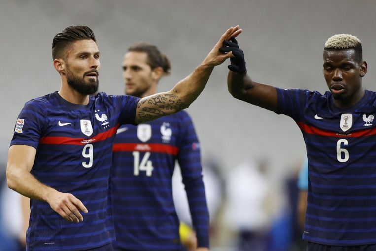 ജിറൗഡിന് ഡബിള്‍; നേഷന്‍സ് ലീഗില്‍ ഫ്രാന്‍സിനും പോര്‍ച്ചുഗലിനും ജയം