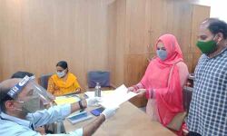 കോഴിക്കോട്: റാഷിദ അക്ബര്‍ 3ാം വാര്‍ഡിലേക്ക് പത്രിക സമര്‍പ്പിച്ചു