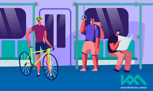 സൈക്കിള്‍ യാത്രക്കാരുടെ എണ്ണം വര്‍ധിക്കുന്നു; കൊച്ചി മെട്രോയില്‍ ഇനി മുതല്‍ എല്ലാ സ്‌റ്റേഷനില്‍ നിന്നും സൈക്കിള്‍ കയറ്റാം