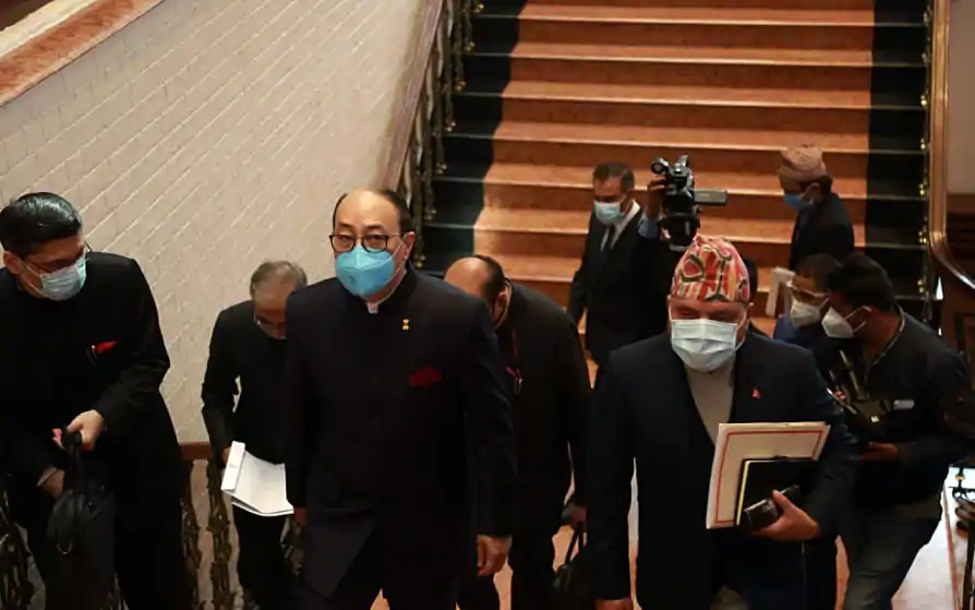 ഇന്ത്യൻ വിദേശകാര്യ സെക്രട്ടറിയുടെ സന്ദർശനത്തിനു പിന്നാലെ പ്രതിരോധ മന്ത്രിയെ ചൈന നേപ്പാളിലേക്കയച്ചു