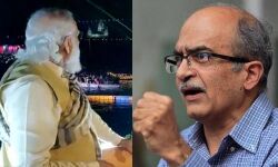 രാജ്യം കത്തുമ്പോള്‍ മോദി വീണ വായിക്കുന്നു; ട്വിറ്ററില്‍ പരിഹാസവുമായി പ്രശാന്ത് ഭൂഷണ്‍