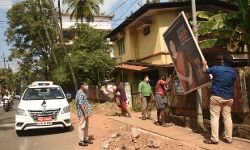 തൃശൂർ ജില്ലയിൽ ഇന്ന് നീക്കം ചെയ്തത്    2,261 അനധികൃത    പ്രചാരണ സാമഗ്രികൾ