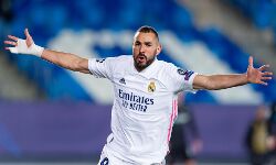 ബെന്‍സിമാ ഡബിളില്‍ റയല്‍ ചാംപ്യന്‍സ് ലീഗ് പ്രീക്വാര്‍ട്ടറിലേക്ക്; ഇന്റര്‍ പുറത്ത്