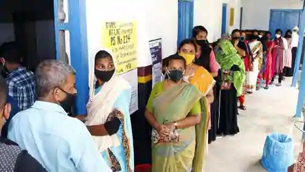 തദ്ദേശ തിരഞ്ഞെടുപ്പ് രണ്ടാംഘട്ടം: അഞ്ച് മണിക്കൂര്‍ പിന്നിട്ടു,   41 ശതമാനം പോളിങ്