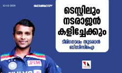 ടെസ്റ്റിലും നടരാജന്‍ കളിച്ചേക്കും; ടീമിനൊപ്പം തുടരാന്‍ ബിസിസിഐ