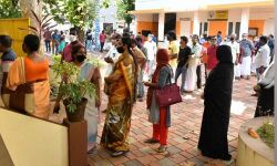 തദ്ദേശ തിരഞ്ഞെടുപ്പ്: ആദ്യ മണിക്കൂറില്‍ മലപ്പുറം ജില്ലയില്‍ കനത്ത പോളിങ്