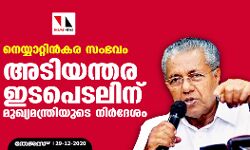 നെയ്യാറ്റിന്‍കര സംഭവം: അടിയന്തര ഇടപെടലിന് മുഖ്യമന്ത്രിയുടെ നിര്‍ദേശം