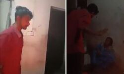 വര്‍ക്കലയില്‍ മദ്യലഹരിയിലായ മകന്‍ മാതാവിനെ മര്‍ദ്ദിച്ചു; വീഡിയോ പുറത്ത്