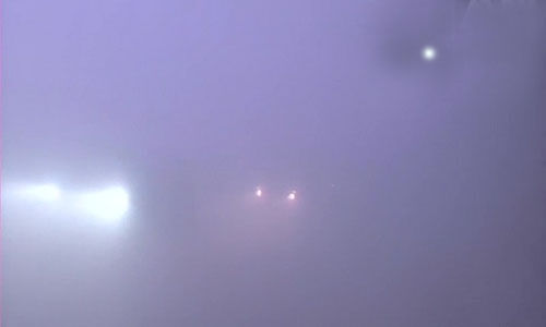 പുതുവര്‍ഷദിനത്തില്‍ ഡല്‍ഹി പുകമഞ്ഞിന്റെ പിടിയില്‍; പലയിടത്തും പൂജ്യം ദൃശ്യത