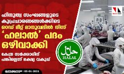 ഹിന്ദുത്വ സംഘങ്ങളുടെ കുപ്രചാരണങ്ങള്‍ക്കിടെ റെഡ് മീറ്റ് മാനുവലില്‍നിന്ന് ഹലാല്‍ പദം ഒഴിവാക്കി; കേന്ദ്ര സര്‍ക്കാരിന് പങ്കില്ലെന്ന് ഭക്ഷ്യ വകുപ്പ്