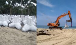 കടലാക്രമണം ചെറുക്കാന്‍ കാട്ടൂരില്‍ ആധുനിക പുലിമുട്ട് സംവിധാനം; കരിങ്കല്ലുകള്‍ക്ക് പകരം ടെട്രാപോഡുകള്‍