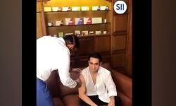 സിറം ഇന്‍സ്റ്റിറ്റിയൂട്ട് ഡയറക്ടര്‍ അഡര്‍ പൂനാവാല വാക്‌സിന്‍ സ്വീകരിച്ചു