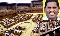 കെ വി വിജയദാസ് എംഎല്‍എയ്ക്ക് ആദരാഞ്ജലികള്‍ അര്‍പ്പിച്ച് നിയമസഭ പിരിഞ്ഞു