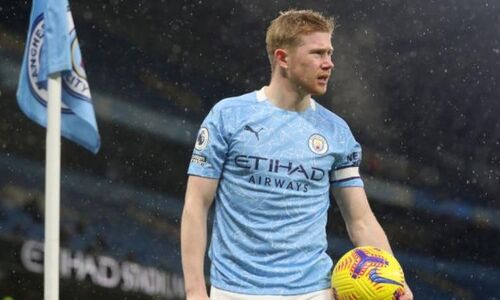 പരിക്ക്; മാഞ്ചസ്റ്റര്‍ സിറ്റി താരം ഡി ബ്രൂണി ആറാഴ്ച പുറത്ത്