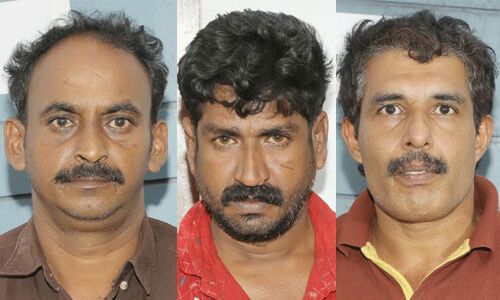 വാനില്‍ ഒളിപ്പിച്ചു കടത്തിയ ആറ് കിലോ കഞ്ചാവുമായി മൂന്ന് പേര്‍ പിടിയില്‍