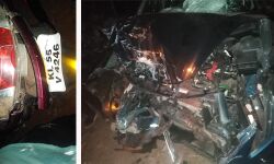 വട്ടപ്പാറയില്‍ മൂന്ന് വാഹനങ്ങള്‍ കൂട്ടിയിടിച്ച് നിരവധി പേര്‍ക്ക് പരിക്ക്