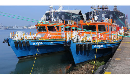 കടലില്‍ മല്‍സ്യതൊഴിലാളികള്‍ക്ക് രക്ഷകരായി ഇനി മുതല്‍ പ്രത്യാശയും കാരുണ്യയും എത്തും