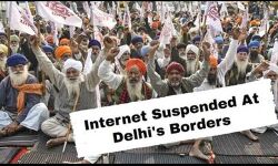 കര്‍ഷകപ്രക്ഷോഭം: ഡല്‍ഹി അതിര്‍ത്തികളില്‍ രണ്ടുദിവസത്തേയ്ക്ക് ഇന്റര്‍നെറ്റ് വിച്ഛേദിച്ചു