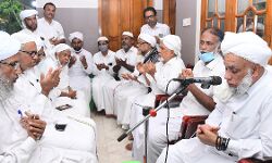 കൊല്ലപ്പെട്ട മുഹമ്മദ് സമീറിന്റെ വസതി സമസ്ത പ്രസിഡന്റ് സന്ദർശിച്ചു