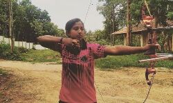 അനാമികയ്ക്കു അമ്പെയ്ത്ത് പരിശീലിക്കാന്‍ ഇനി സ്വന്തം ആര്‍ച്ചറി കിറ്റ്