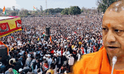 യോഗി പോലിസ് മുട്ടുമടക്കി;  ഷാംലി മഹാപഞ്ചായത്തില്‍ പതിനായിരങ്ങള്‍ (വീഡിയോ)