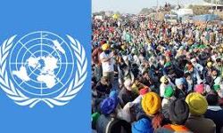 കര്‍ഷക പ്രതിഷേധത്തില്‍ ഉടന്‍ പരിഹാരം കണണമെന്ന് യുഎന്‍ മനുഷ്യാവകാശ സംഘടന