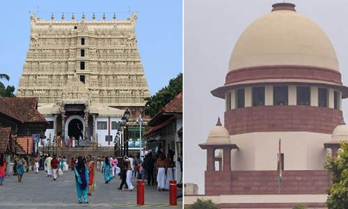 കൊവിഡ് പ്രതിസന്ധി: സര്ക്കാര് ചെലവഴിച്ച 11.7 കോടി തിരികെ നല്കാന് കൂടുതല് സമയം വേണം; സുപ്രിംകോടതിയോട് പത്മനാഭസ്വാമി ക്ഷേത്ര ഭരണസമിതി കൊവിഡ് പ്രതിസന്ധി: സര്ക്കാര് ചെലവഴിച്ച 11.7 കോടി തിരികെ നല്കാന് കൂടുതല് സമയം വേണം; സുപ്രിംകോടതിയോട് പത്മനാഭസ്വാമി ക്ഷേത്ര ഭരണസമിതി