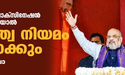 കൊവിഡ് വാക്‌സിനേഷന്‍ പൂര്‍ത്തിയായാല്‍ പൗരത്വ നിയമം നടപ്പാക്കും: അമിത് ഷാ