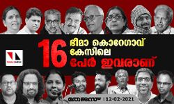 ഭീമാ കൊറേഗാവ് കേസിലെ പതിനാറു പേര്‍ ഇവരാണ്