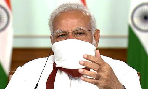 പ്രധാനമന്ത്രിയുടെ പരിപാടിയില്‍ കറുത്ത മാസ്‌കിന് വിലക്ക്