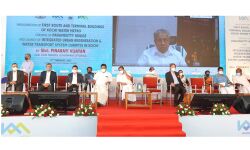 കൊച്ചി വാട്ടര് മെട്രോ: : ആദ്യ ഘട്ട റൂട്ടും ടെര്മിനലുകളും നാടിന് സമര്പ്പിച്ചു കൊച്ചി വാട്ടര് മെട്രോ: : ആദ്യ ഘട്ട റൂട്ടും ടെര്മിനലുകളും നാടിന് സമര്പ്പിച്ചു