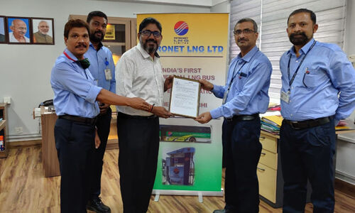 രാജ്യത്തെ ആദ്യ എല്‍എന്‍ജി ഫ്യുവലിംഗ് സ്റ്റേഷന്‍ കൊച്ചിയില്‍