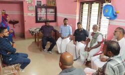 യുപി പോലിസ് അന്യായമായി അറസ്റ്റുചെയ്ത അന്‍ഷാദിന്റെ വീട് പോപുലര്‍ ഫ്രണ്ട് നേതാക്കള്‍ സന്ദര്‍ശിച്ചു