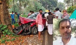 കടുങ്ങപുരത്ത് കാര്‍ മരത്തിലിടിച്ച് ഡ്രൈവര്‍ മരിച്ചു