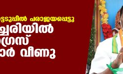 വിശ്വാസവോട്ടെടുപ്പില്‍ പരാജയപ്പെട്ടു; പുതുച്ചേരിയില്‍ കോണ്‍ഗ്രസ് സര്‍ക്കാര്‍ വീണു