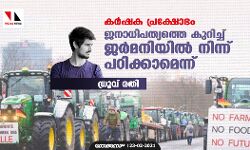 കര്‍ഷക പ്രക്ഷോഭം: ജനാധിപത്യത്തെ കുറിച്ച് ജര്‍മനിയില്‍ നിന്ന് പഠിക്കാമെന്ന് ധ്രൂവ് രതി