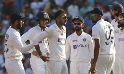 ആവേശം വാരി വിതറി പിങ്ക് ബോള്‍ ടെസ്റ്റ്; ഇന്ത്യക്ക് ജയിക്കാന്‍ 49 റണ്‍സ്