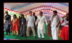 നൃത്തം, കായികാഭ്യാസം ; തമിഴ്‌നാട്ടില്‍ വീണ്ടും രാഹുല്‍ ഷോ