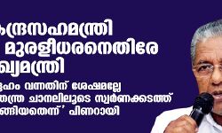 കേന്ദ്രസഹമന്ത്രി വി മുരളീധരനെതിരേ മുഖ്യമന്ത്രി; ഇദ്ദേഹം വന്നതിന് ശേഷമല്ലേ നയതന്ത്ര ചാനലിലൂടെ സ്വര്‍ണക്കടത്ത് തുടങ്ങിയതെന്ന് പിണറായി